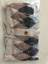 Cárdigan de punto retro Para primavera y otoño, cárdigan largo de red, rojo, popular, b012, 2021