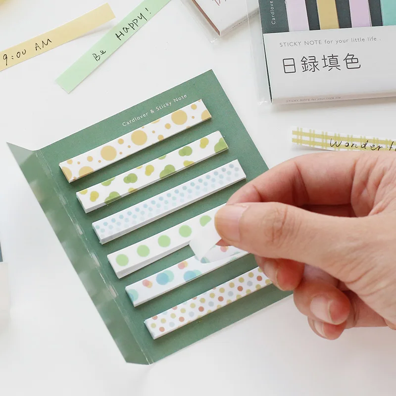 

1 set/lot Memo Pads Sticky Notes Salt foundation Notepad diary Scrapbooking Stickers Office School stationery Notepad