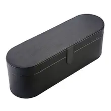 Portable PU Leather Travel Hair Dryer Storage Box Storage Box Cover Case Organizer