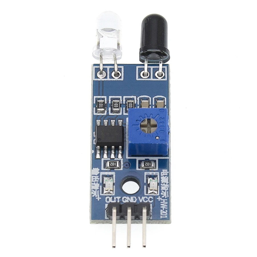 ИК инфракрасный модуль датчика избежания столкновений для arduino Smart Car Robot 3