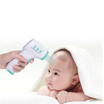 

Portable Non-Contact Body Infrared Forehead Thermometer Muti-fuction with LCD Display Digital Temperature Measuring Tool