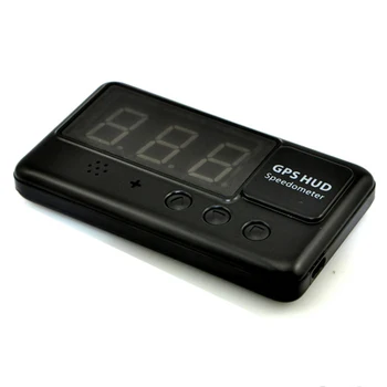 

MPH/KM Digital Overspeed Warning Speedometer Universal Car Supplies HUD Head Up Display Convenient