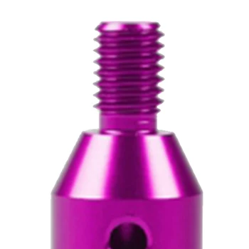 

1pack Aluminum Shift Knob Adapter for BMW Non Threaded Shifters 10x1.5mm Purple