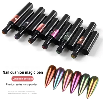 

Gold Pen Aurora Powder Air Cushion Pen Nail Cushion Pen Mirror Chalk Cushion Pen Solid Local Tyrant