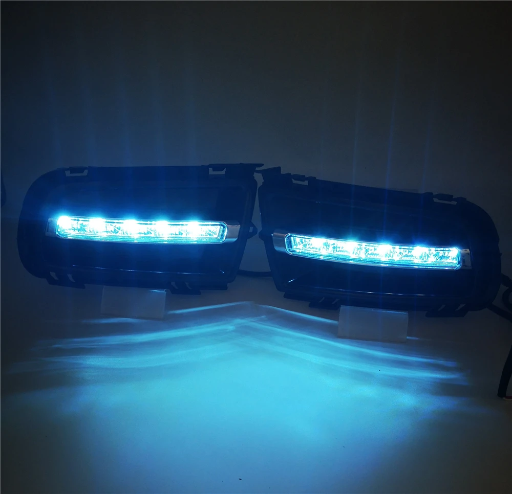 2 шт. DRL для мазда 6, мазда 6, 2005, 2006, 2007, 2008, 2009, СВЕТОДИОДНЫЙ DRL дневные ходовые огни, Дневной светильник, противотуманный светильник, лампа указателя поворота
