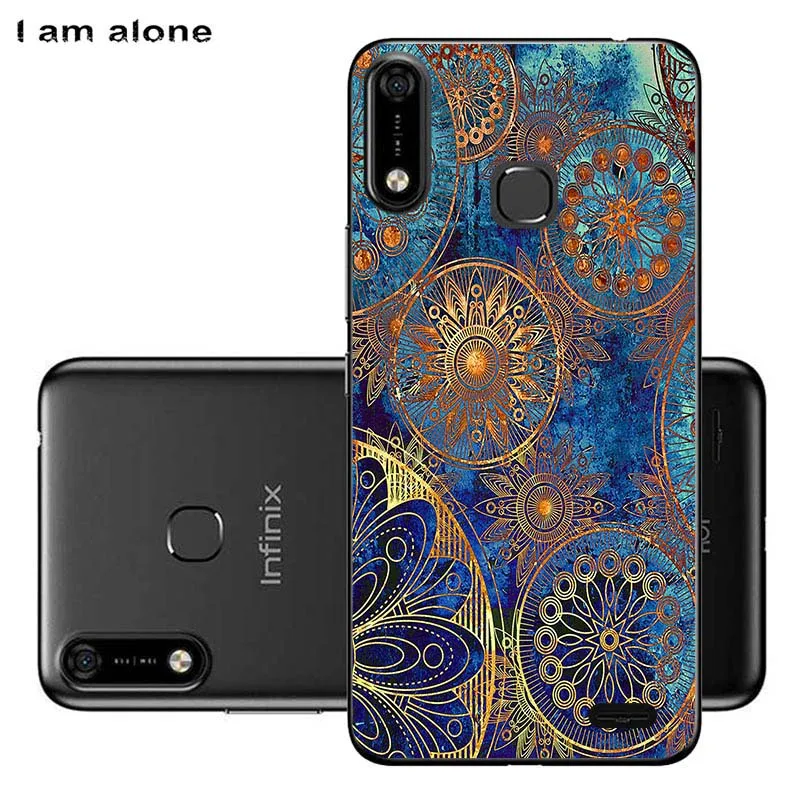 Сумка для телефона I am alone для Infinix Hot 7X624 6,2 дюймов Мягкий ТПУ модные чехлы для мобильных телефонов Infinix Hot 7X624 - Цвет: TPU Y30