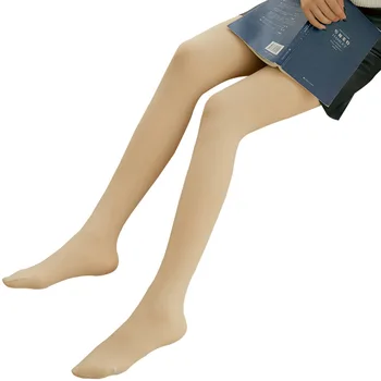 

2019 Spring Autumn Women's Tights Elastic Sexy for Girls Stockings High-density nylon Nude color Stretch Pantyhose B414