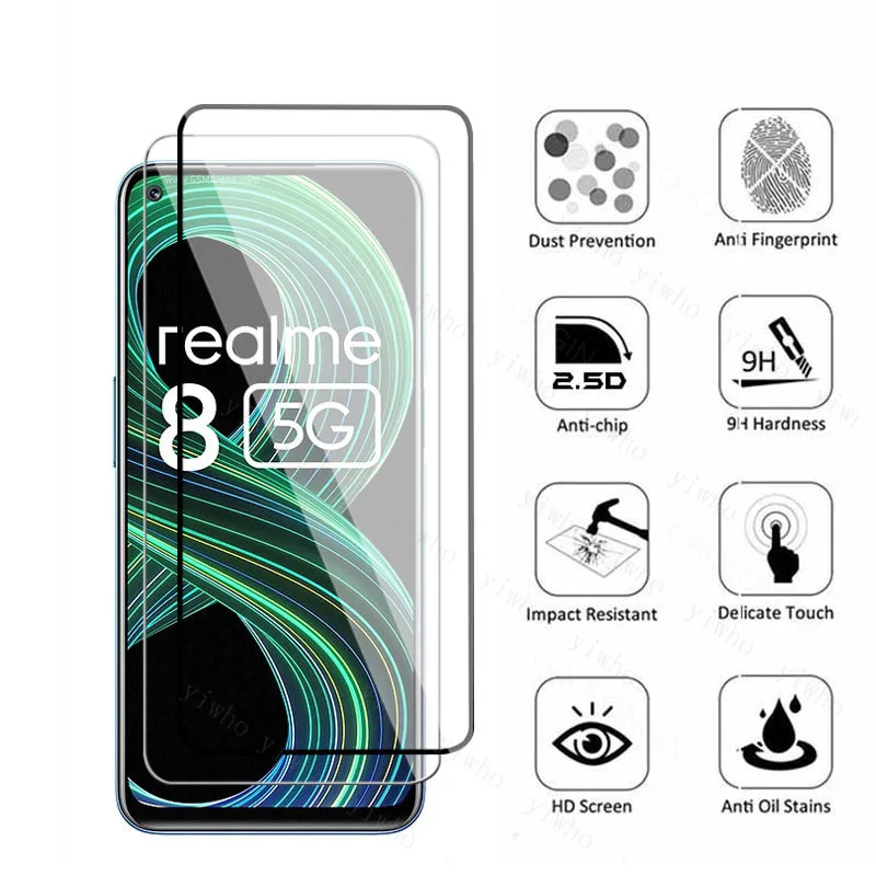 Рисунок 3 - HD Стекло для Realme 8 5G закаленное