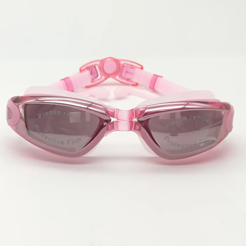 Профессиональные плавать ming противотуманные очки УФ для взрослых мужчин и женщин плавательные очки силиконовые водонепроницаемые плавательные очки для плавания Очки с ушками