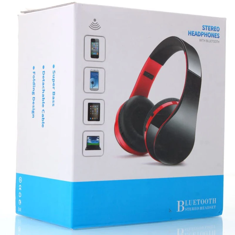 Wireless Bluetooth Headphone Headset Earpiece for iPhone Android and Other Leading Smartphones Laptop with Noise Cancelling