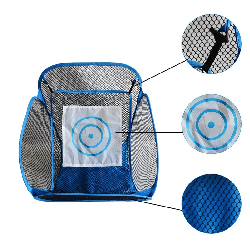Golf practice net with ball return Clearance