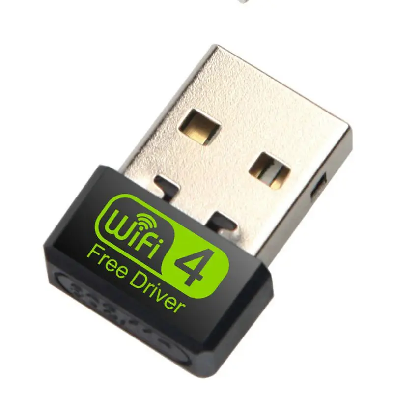 Wifi 4 Free Driver 150mbps Usb Wireless Adapter Wi-Fi Receiver.