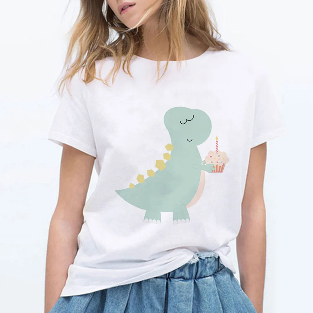 

GREEN DRAGON Letter Print T-Shirt Summer Fashion Women T-Shirt Girl Casual Tops Simple Woman Tees Harajuku Tshirt T-shirt