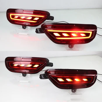 

CSCSNL 1 Pair LED Reflector Rear Fog Lamp Car LED Bumper Light Brake Light Turn Signal For Mazda CX-5 CX5 2017 2018 2019