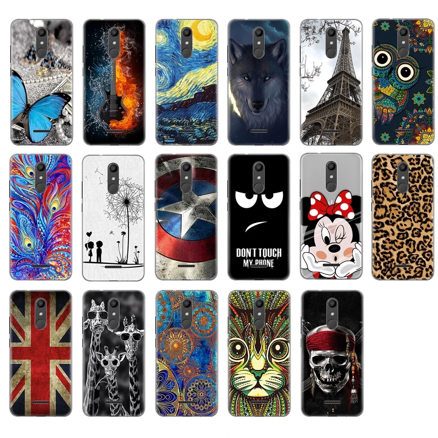 Wiko Upulse Lite Case 5.2-inch Silicone Sot TPU Cartoon Cool for Phone Back Cover Funda |