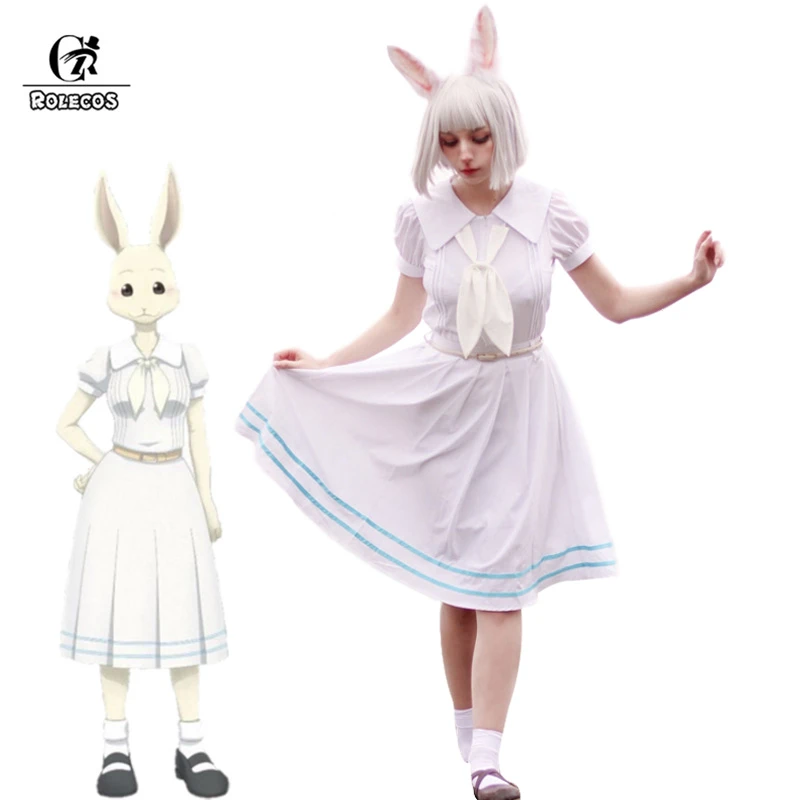 Rolecos 女の子のための日本のアニメのコスプレ衣装 ビースター の漫画のユニフォーム 女性のための日本のウサギの衣装 Aliexpress