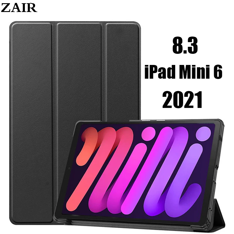 Чехол для нового iPad Mini 6 чехол из искусственной кожи планшета 6-го поколения 8 3