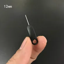 10 pçs cartão sim ejetar pino ferramenta chave agulha titular bandeja de cartão sim ejetar pino para iphone7 6 5 para xiaomi para samsung