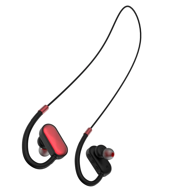 In ear wireless Bluetooth communication earplugs and ear hanging stereo headphones sports intelligent noise reduction headphones