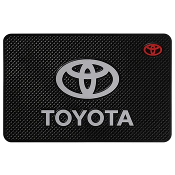 

Car Logo Anti Slip Mat Phone Holder Non-Slip Mat non slip Pad For Toyota scion avensis auris hilux Corolla Camry RAV4