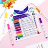 8 Colors/Set Fabric Paint Marker Pen Clothes Textile DIY Crafts T-shirt  Graffiti Pigment Painting Pen School&Office Stationery ► Photo 2/5
