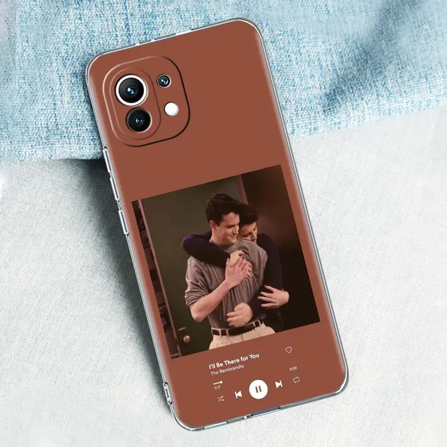 Clear Soft Case For Xiaomi Mi Poco X3 NFC 10T Pro 9T M3 11 Note 10 Lite F3 GT F1 Silicone Phone Cover Friends TV Coffee Fundas PTTM-CLS04