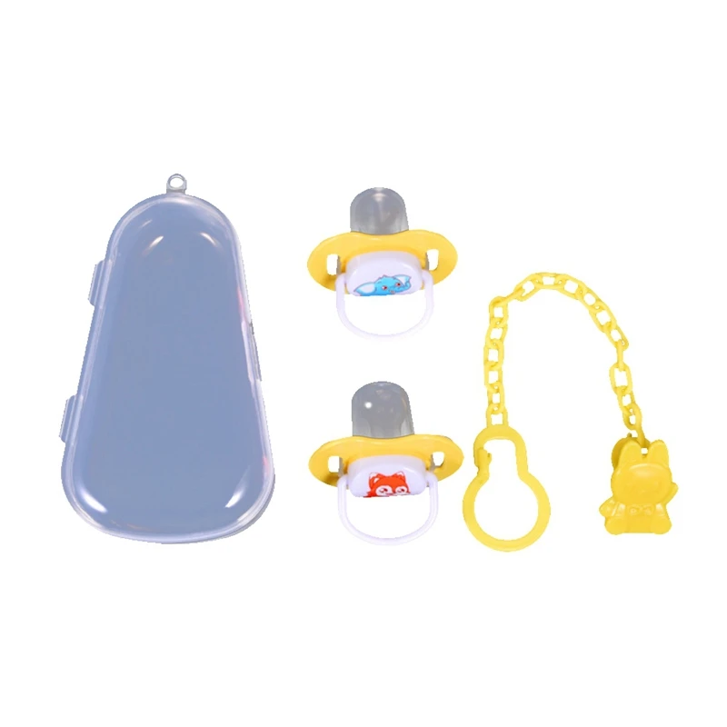 Детская соска, противоцепная, набор для сна, Товары для малышей, прорезыватель для зубов с бусинами, для младенцев, для детей, прорезыватель из силикагеля, короткая цепочка