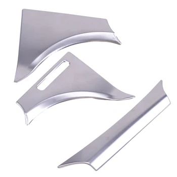 

CITALL Silver Stainless Steel Inner Dashboard Meter Decor Cover Trim Fit for Toyota Camry 2018-2019