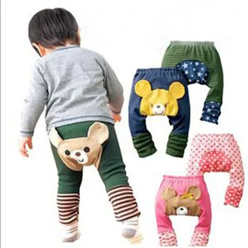 

2020 new spring children's pants cute cartoon casual boys and girls pants