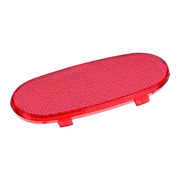

New 1pc Car Front Side Door Interior Panel Trim Red Reflector Cover Trim Replacement For Dodge Ram 1500 2500 3500 ABS Plastic
