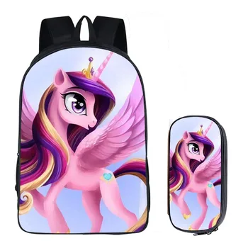 

Unicorn Printed Kids School Bag for girls boys Child Book Bags for primary schoolbag Children Mochila Escolar Infantil
