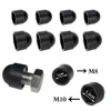 10Pcs/Set M8 M10 Bolt Nut Dome Protection Caps Covers Plastic Black Exposed Hexagon Door Protective Cap For Most Cars ► Photo 3/6