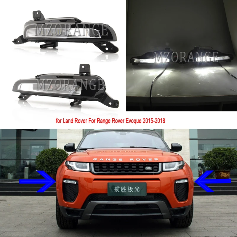 Светодиодный противотуманный светильник s для Land Rover Range Evoque 2015 2018 головной