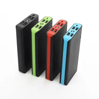 

Power Bank 8000mAh Ports Portable Charging PowerBank 4 USB PoverBank External Battery Charger for iPhone Samsung Sony Motorola