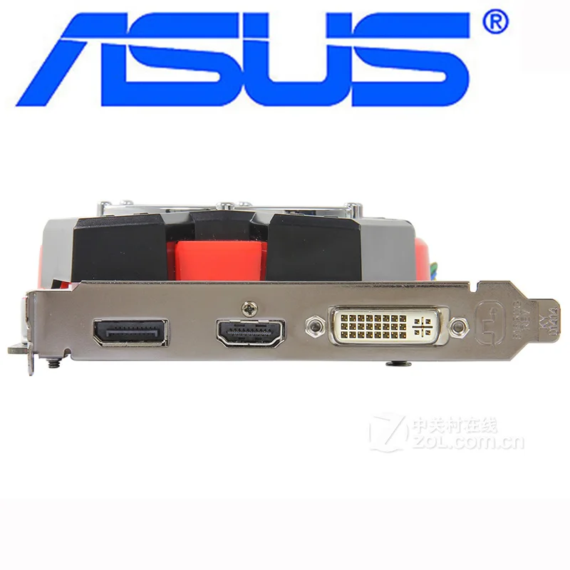 ASUS HD7750 1GB Graphics Card HD7750-1GD5 128Bit GDDR5 Video Cards For AMD Radeon HD 7750 HDMI DVI DisplayPort HD 7750 1G Used graphics card for desktop