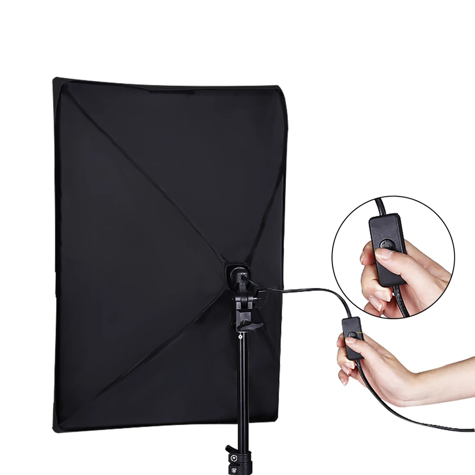 Professional 50x70CM Photography Softbox Lighting Kit