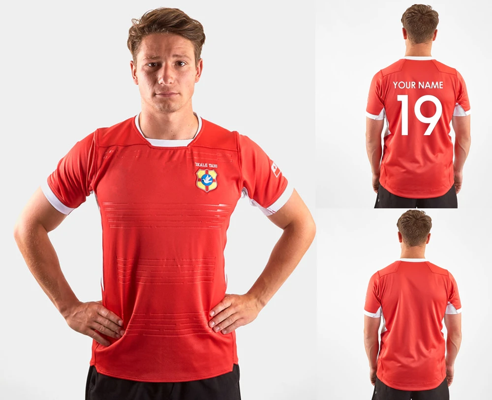 

custom names and numbers tonga RUGBY RWC 2019 RUGBY shirt HOME JERSEY size S-5XL