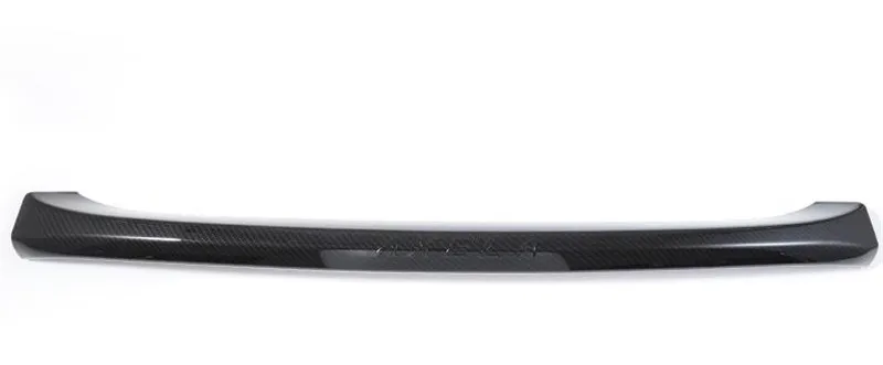 CEYUSOT для новой mazda 3 накладка переднего бампера Мазда 3 м3 декоративная решетка бампера Накладка полосы аксессуары - Цвет: Fake carbon fiber
