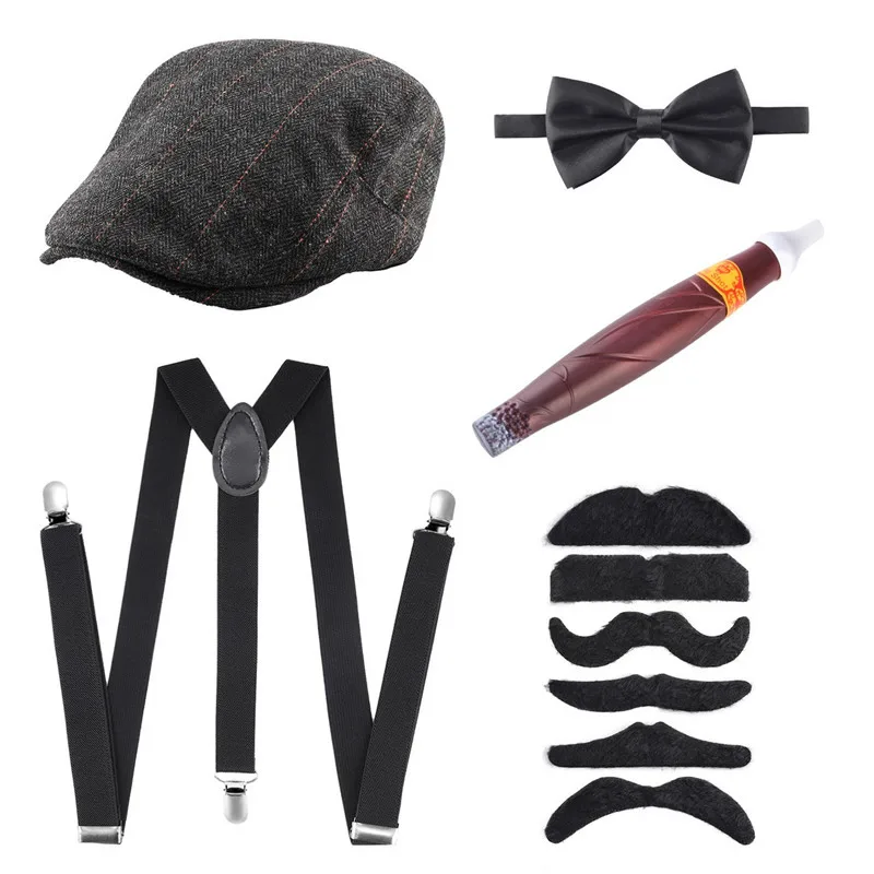 Bracelete Peaky Blinders Preto Com 4 Furos Ajustável