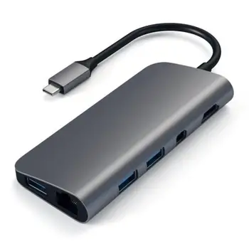 

USB adapter Satechi Aluminum Type-C Multimedia Adapter