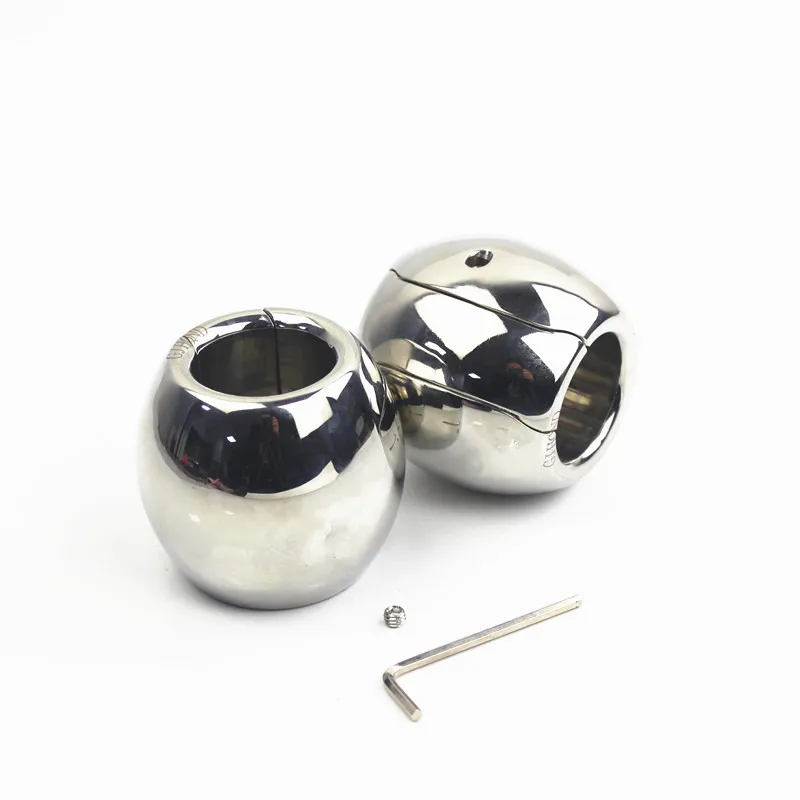 20 Sizes Stainless Steel Scrotum Pendant Ball Stretcher Testicular Traning  Screw Fixed Penis Rings Sex Toys for Men BB214 - AliExpress