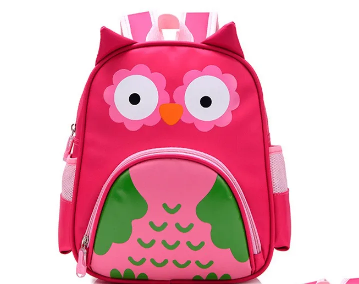 Новые детские милые животные мультяшный рюкзак для детей ясельного возраста, детский школьный рюкзак сумка для мальчиков и девочек - Цвет: E