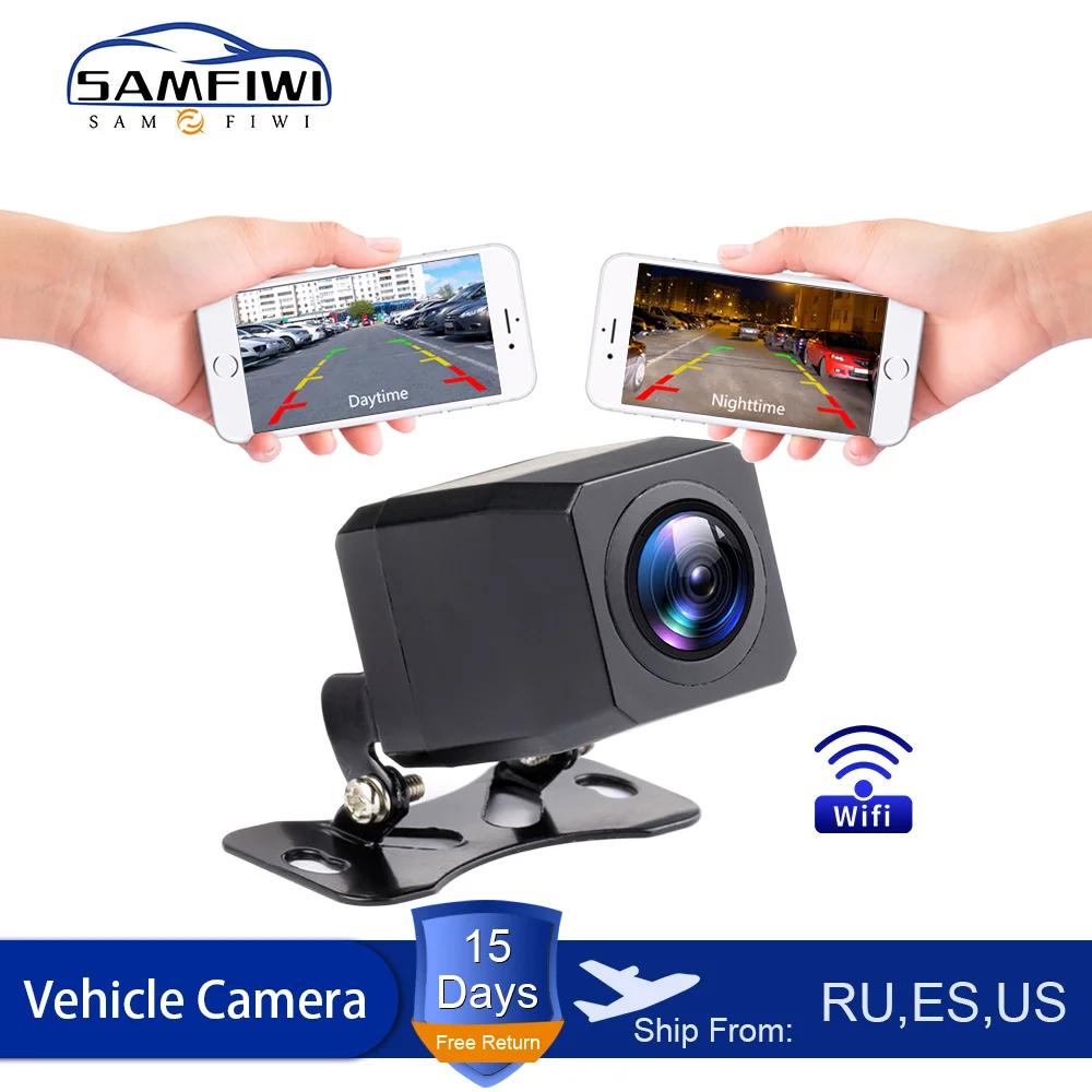 2022NEWWirelessCarRearViewCameraWIFIReversingCameraDashCam