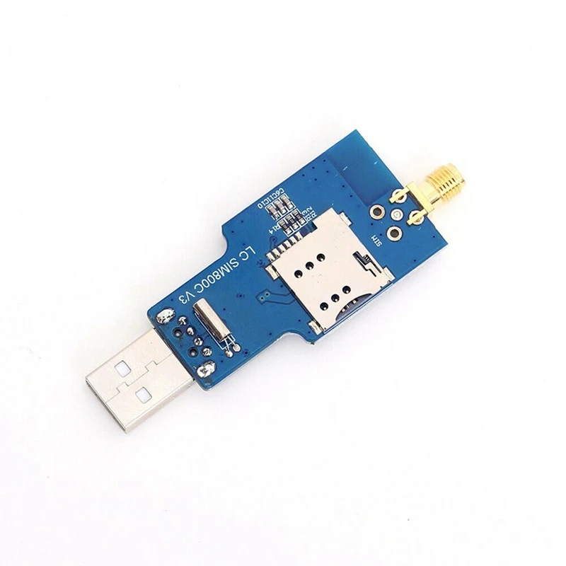 Usb в Gsm серийный Gprs Sim800C модуль Bluetooth компьютерное управление + антенна|Аксессуары