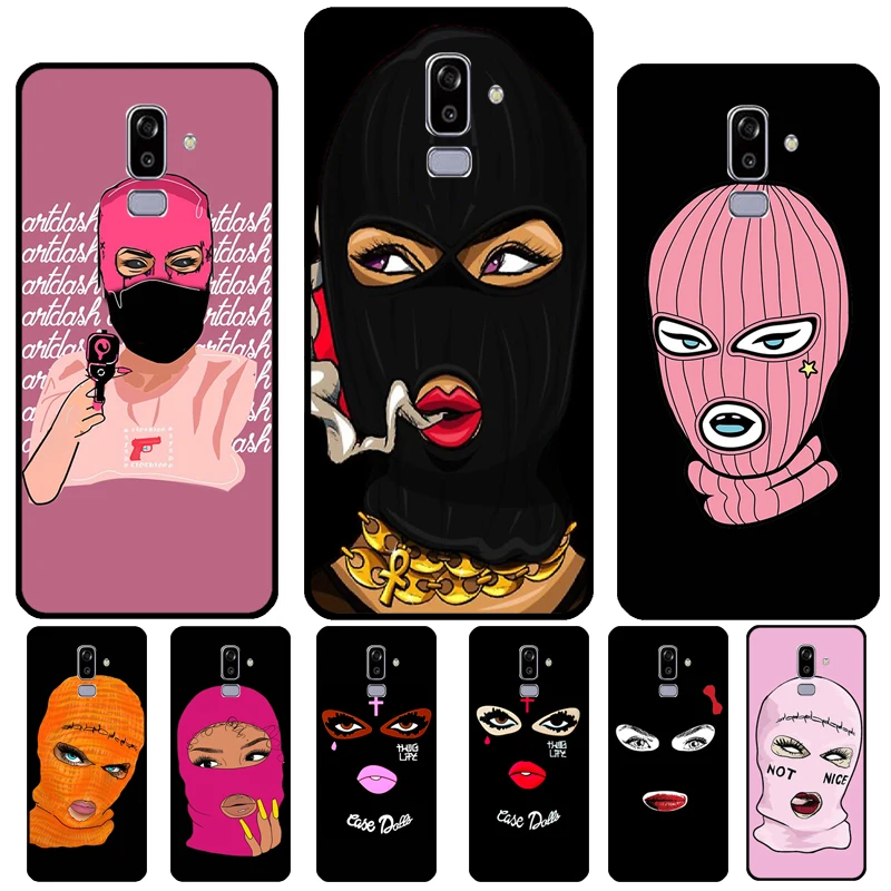 Чехол для телефона Goon Thug Life Teared Girl с масками Samsung Galaxy J8 A9 A7 2018 A8 A6 J6 J4 Plus J1 J3 J5 J7 A3 A5 2016