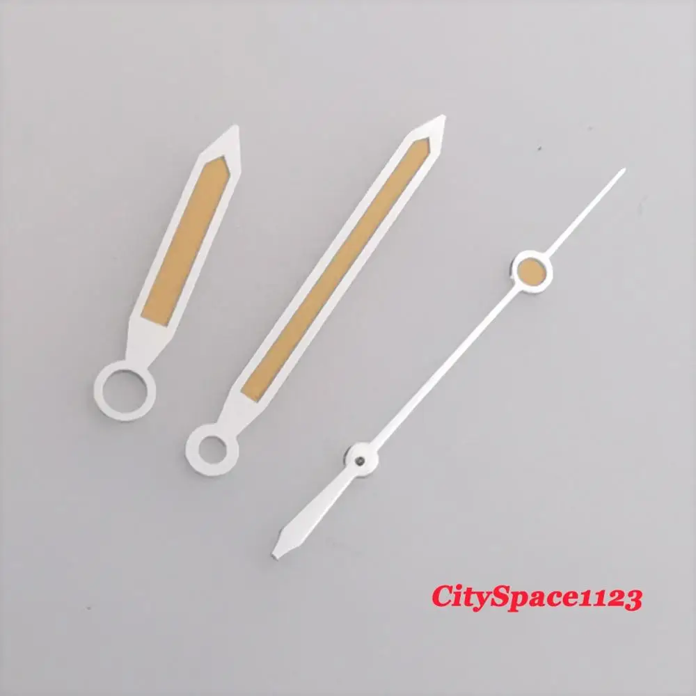 Новые оранжевые Светящиеся стрелки часов подходят для Miyota 8205 8215 ST1612 mingzhu