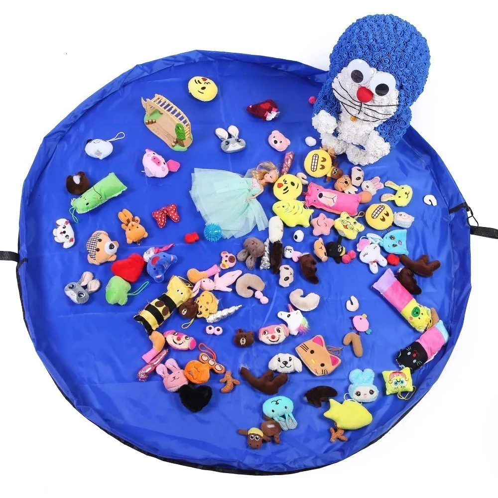 Новые Детские ручные ковры игрушка быстрая сумка для хранения и игровой ковер оркестр органайзер для игрушек мешки с веревкой модная коллекция унисекс