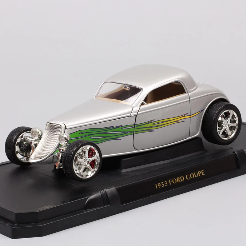 1/18 весы классика старый ретро 1933 модель ford B Coupe тип 18 Tudor литые автомобили металлическая модель игрушечный автомобиль для детей коллектор