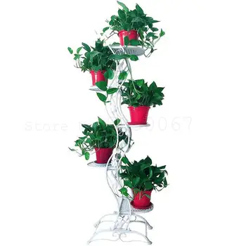 

Wrought Iron Multilayer Flower Of Bracketplant Of The Other Indoor Shelf Continental Shelf Creative Sitting Room Ground Flowerpo