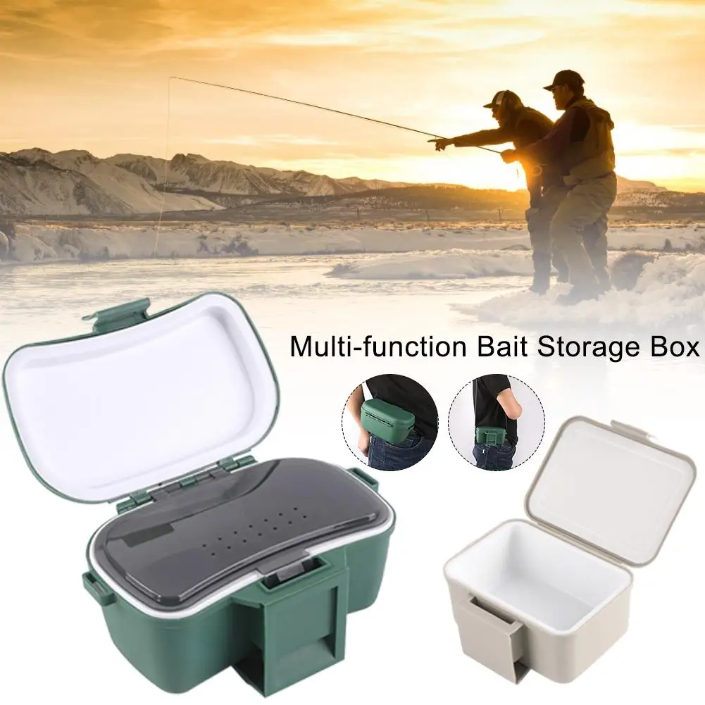 Insulated Bait Holder Multi Functional Lures Bait Storage Box